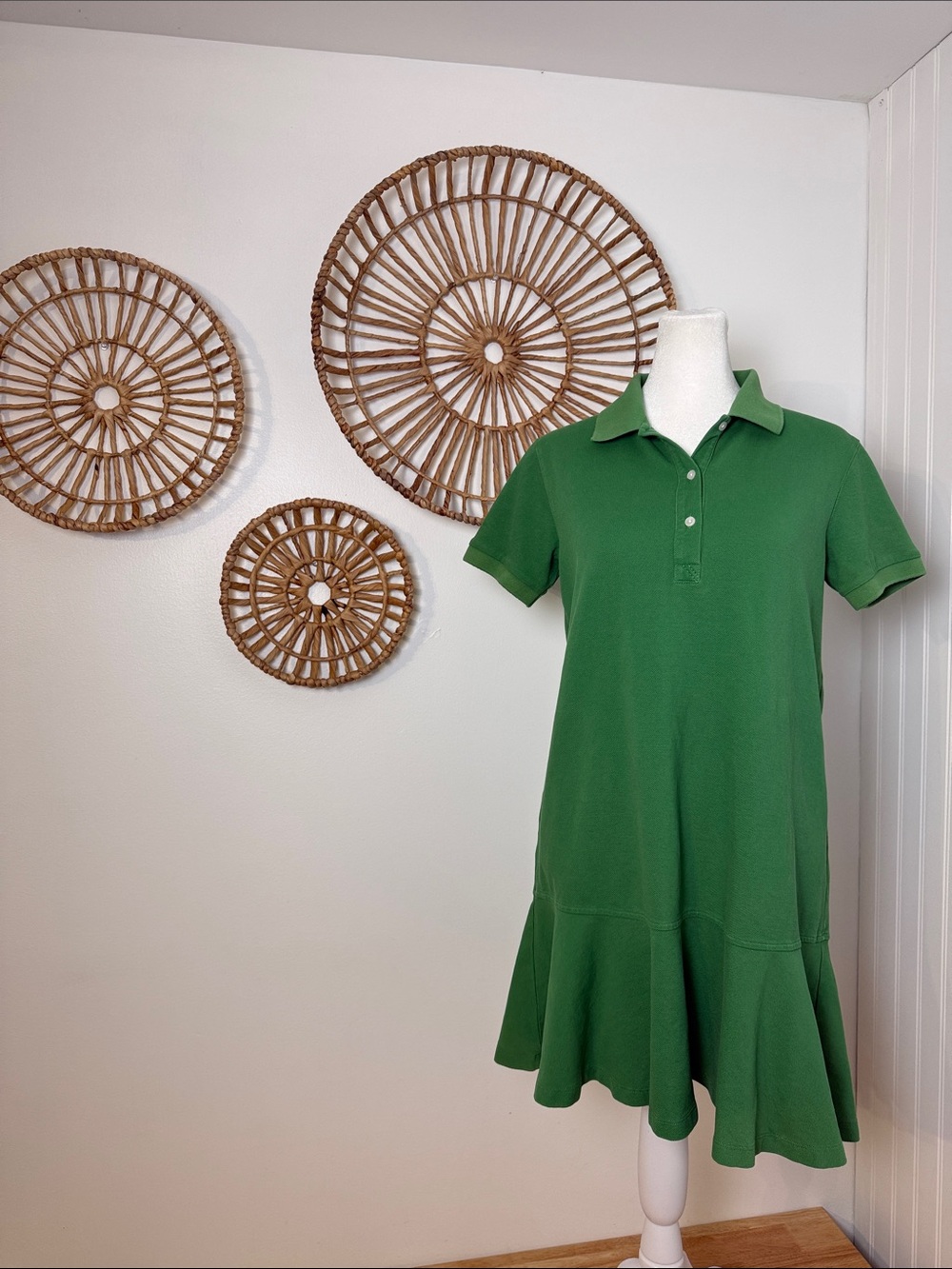 TUCKERNUCK Green Polo Dress